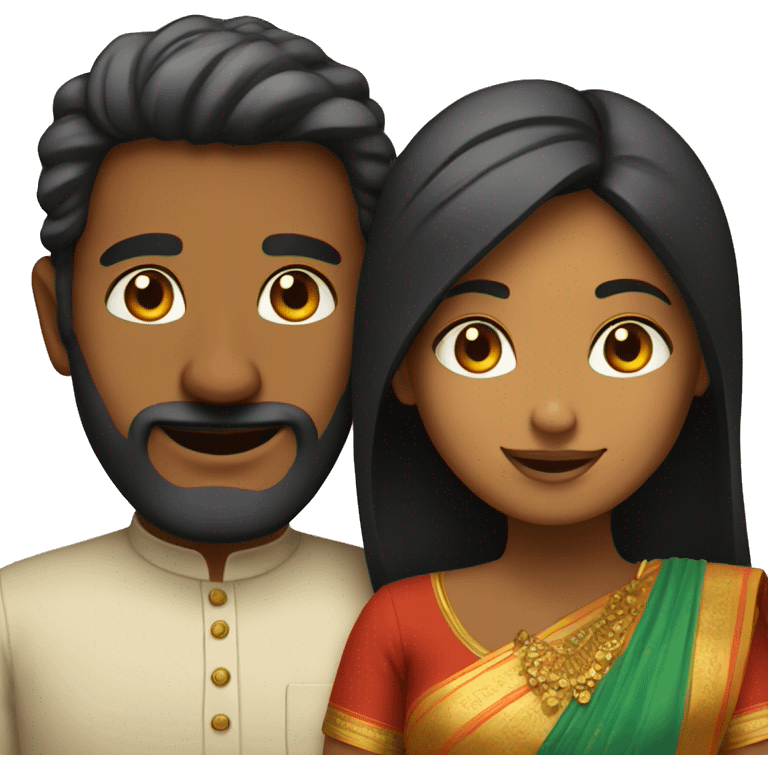 india  husband and wife  emoji