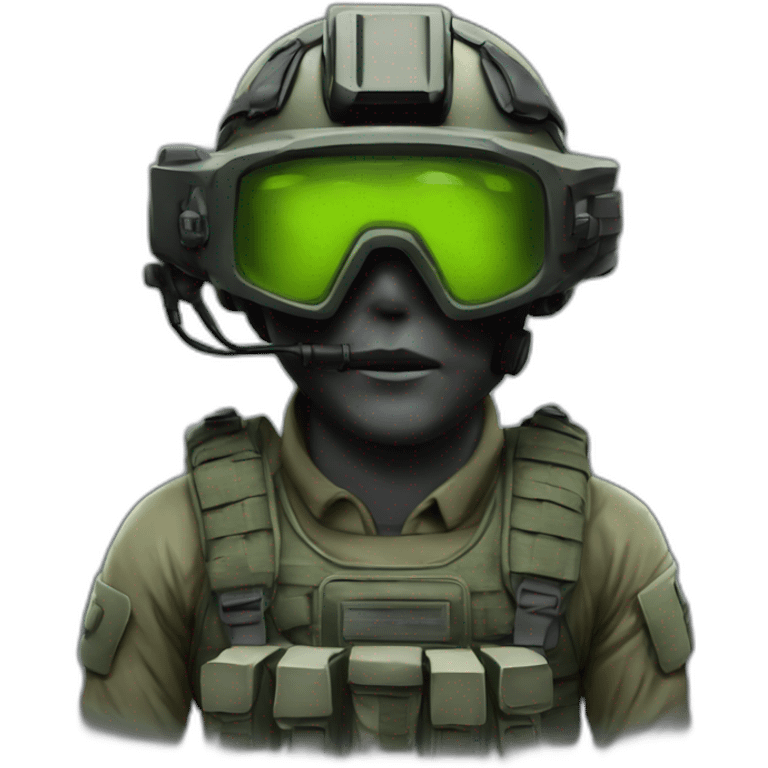 devgru wearing quad tube night vision goggles emoji