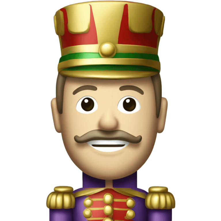 Christmas tree toy nutcracker  emoji