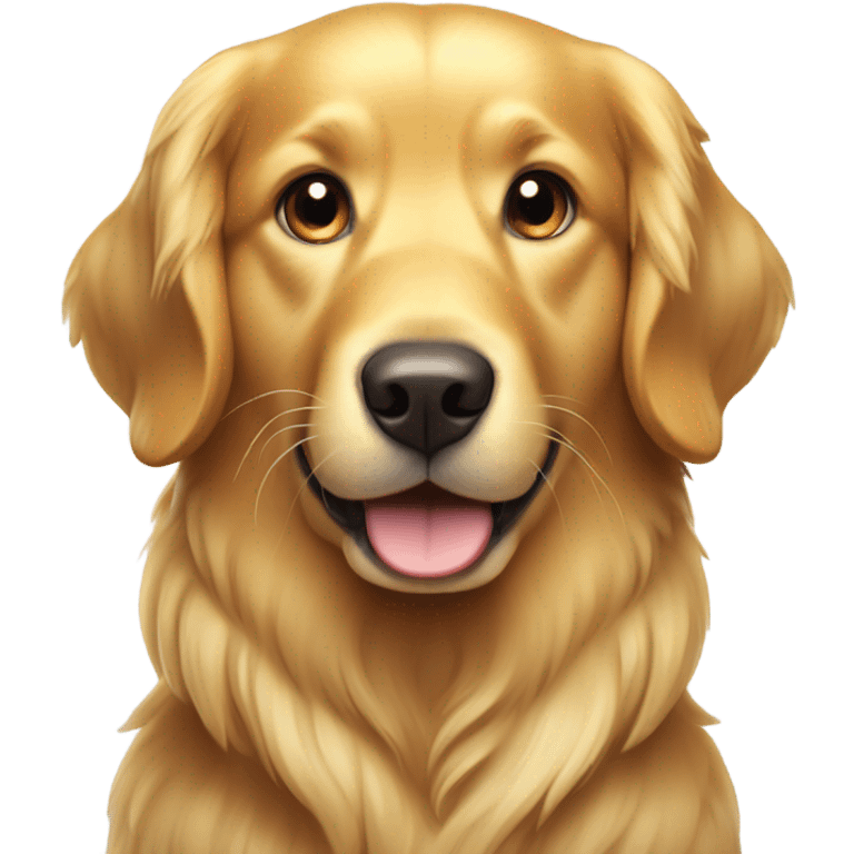 golden retriever  emoji