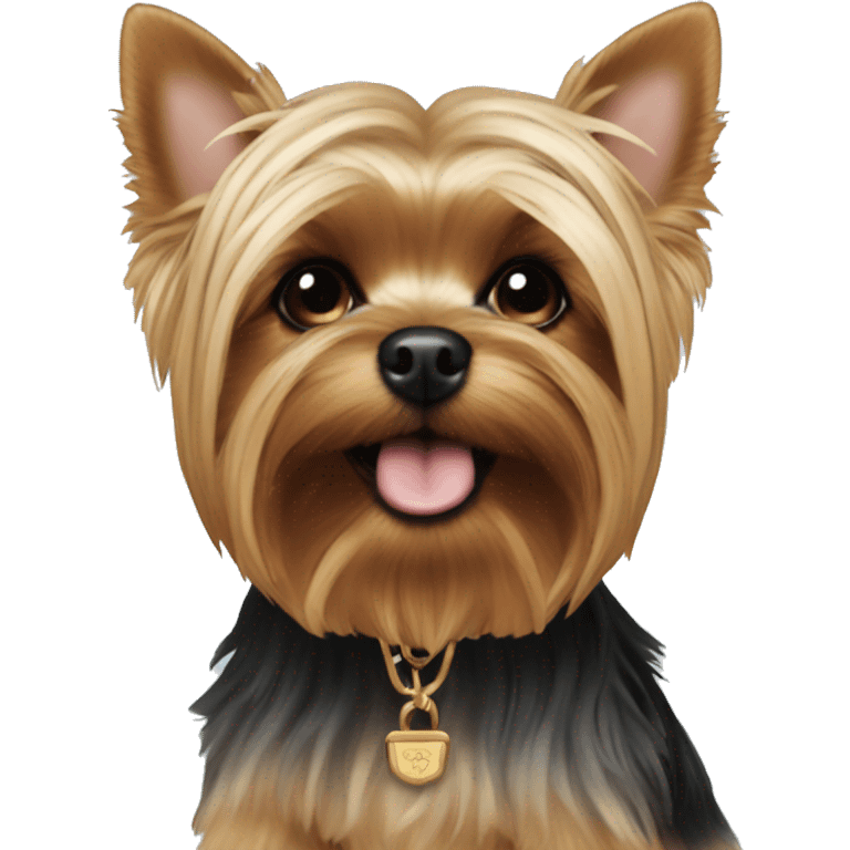 Yorkie Gucci emoji