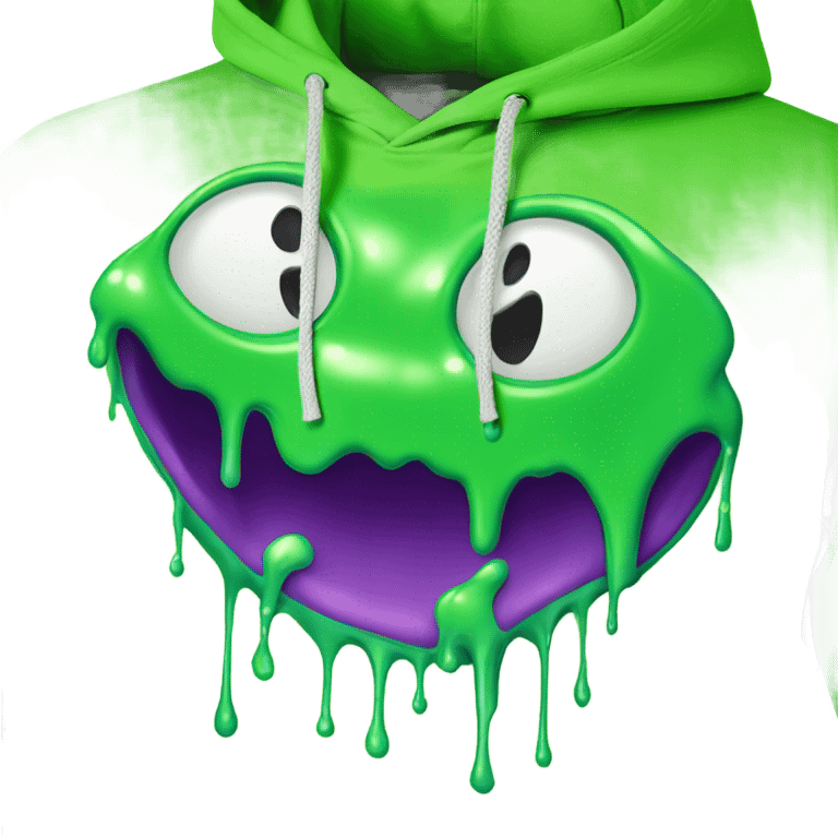 Slime hoodie emoji