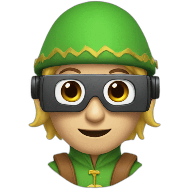 elf in vr headset emoji