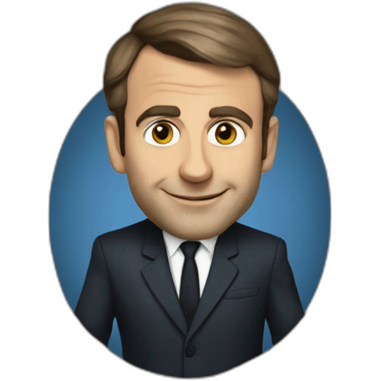 Emanuel macron emoji