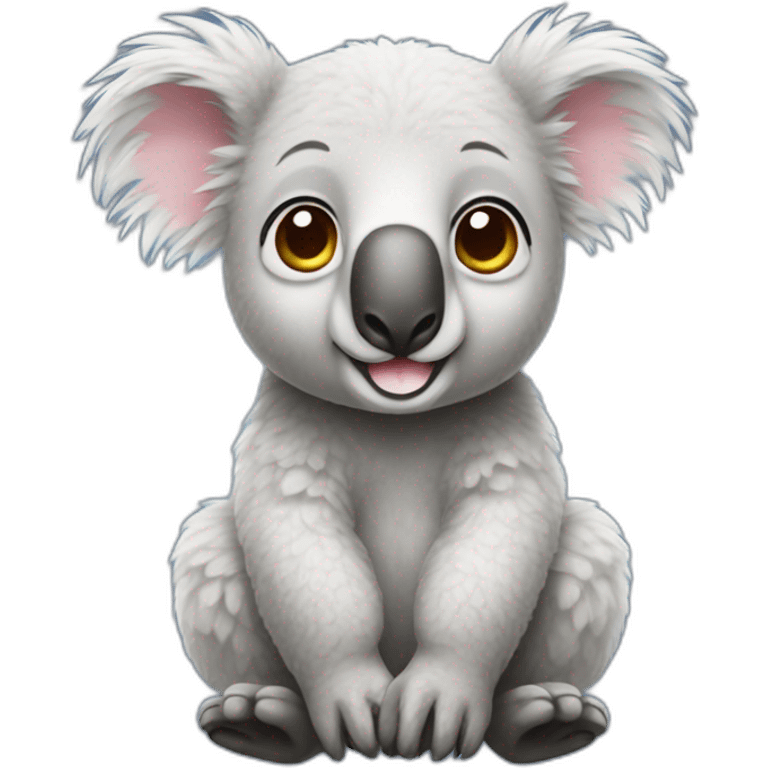 Koala alpaca emoji