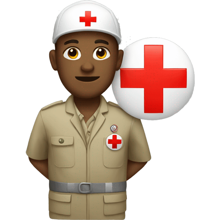 Red cross emoji