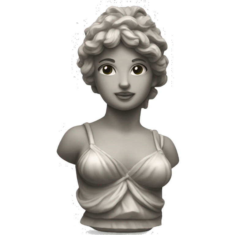 Aphrodite statue emoji