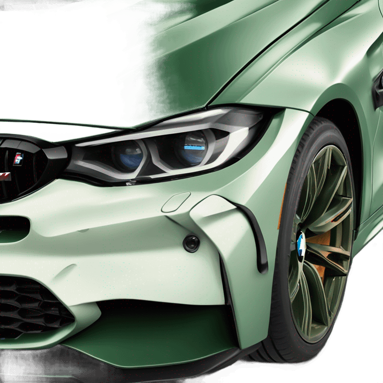 BMW m4 g82 dark green emoji