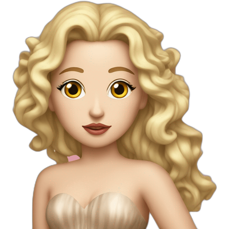 lady gaga as aphrodite emoji