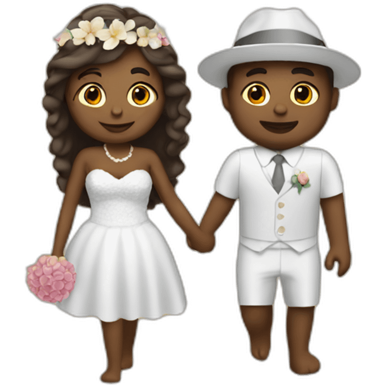 bodas en la playa emoji