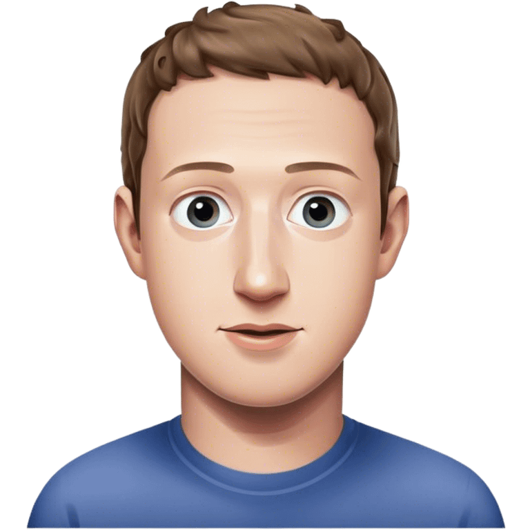 mark Zuckerberg but freaky emoji