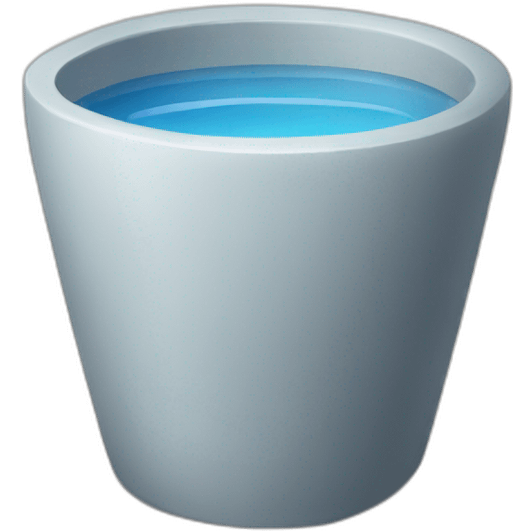 water cup from stone emoji