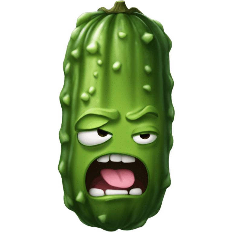 mad pickle emoji