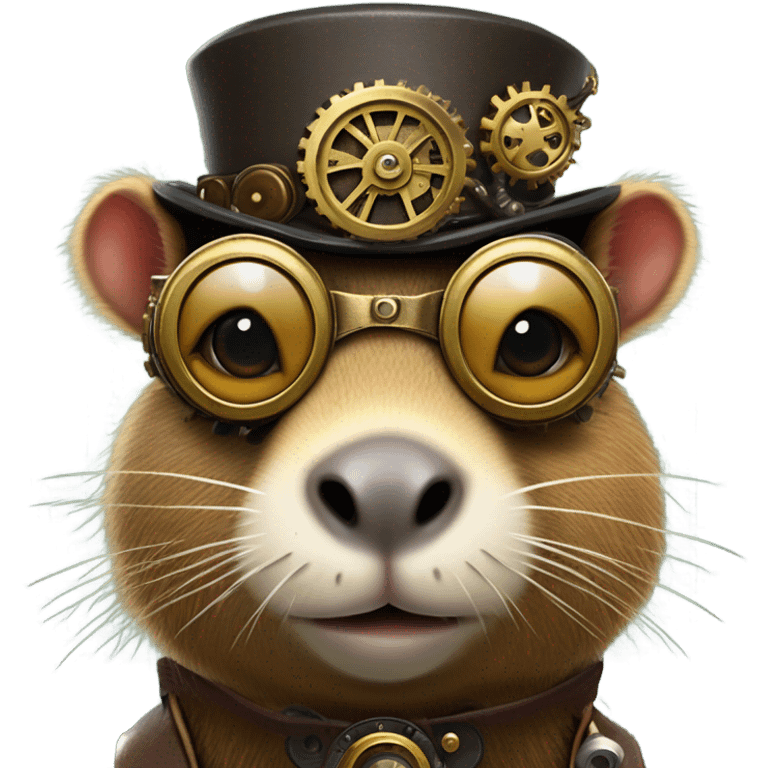 capybara steampunk emoji