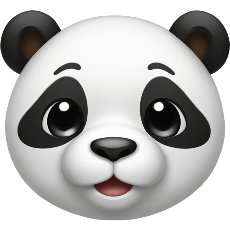 Panda mit Schleife  emoji