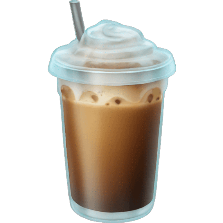 Iced coffee  emoji