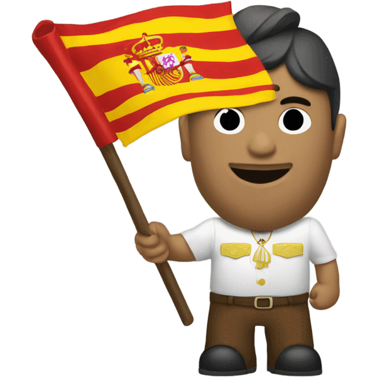 España-toro-bandera emoji