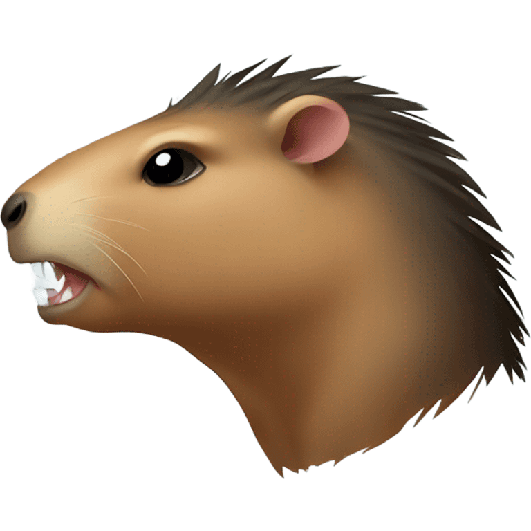 Killer capybara emoji