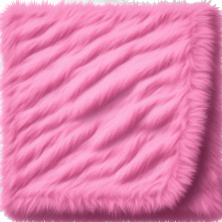 pink fluffy blanket emoji