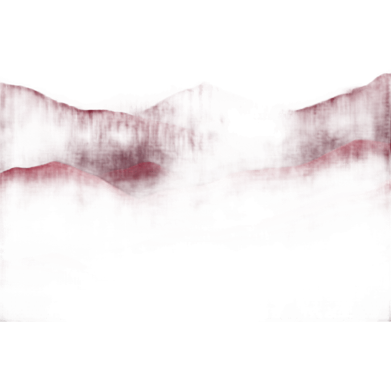 Dark red hills emoji