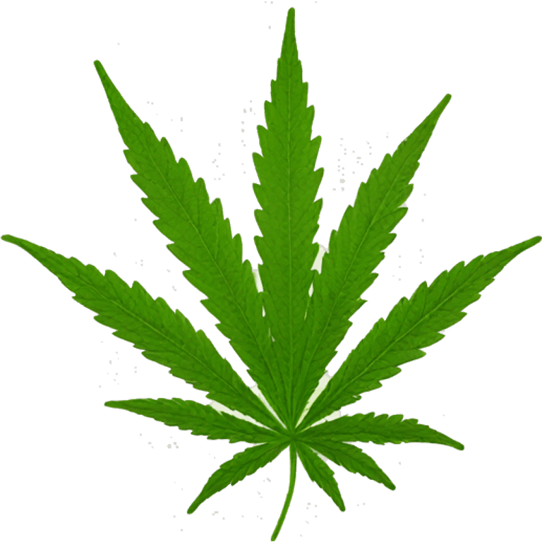 Bud of cannabis emoji