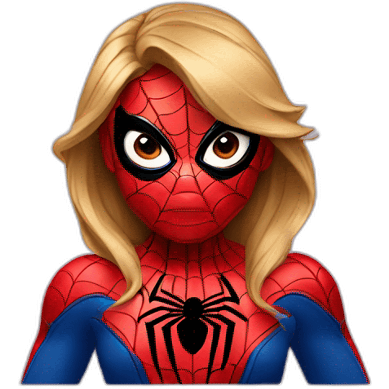 girl spider-man emoji