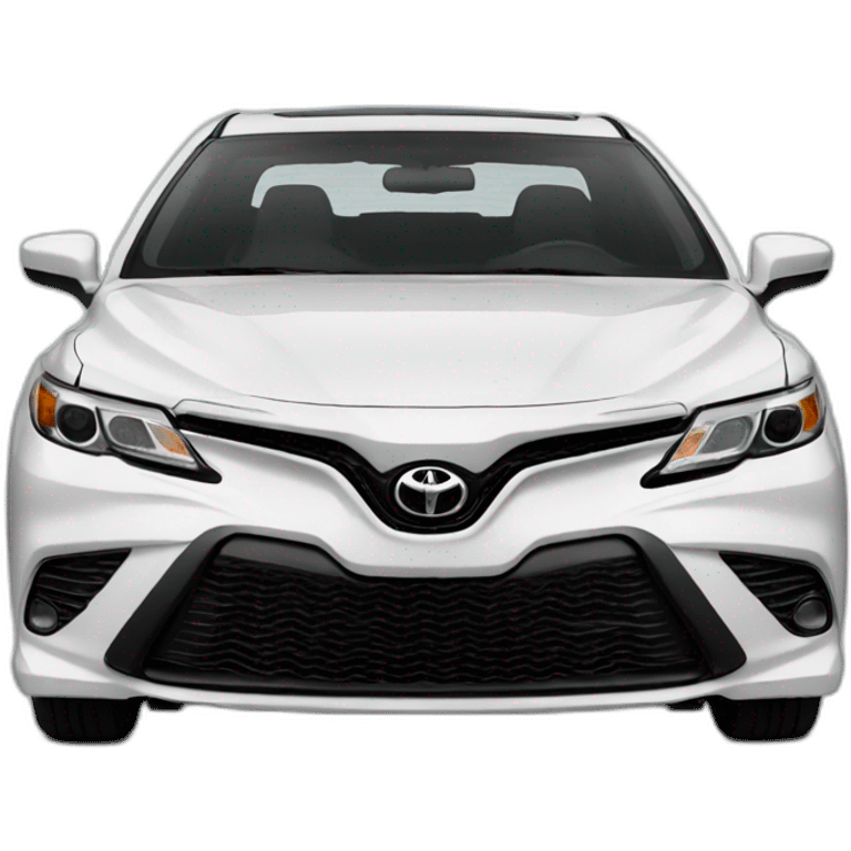 Toyota Camry front view emoji