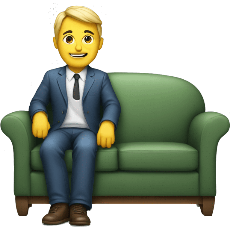 expert on sofa emoji