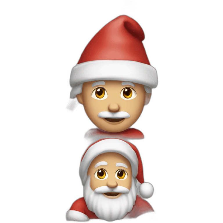 Michael is Santa emoji