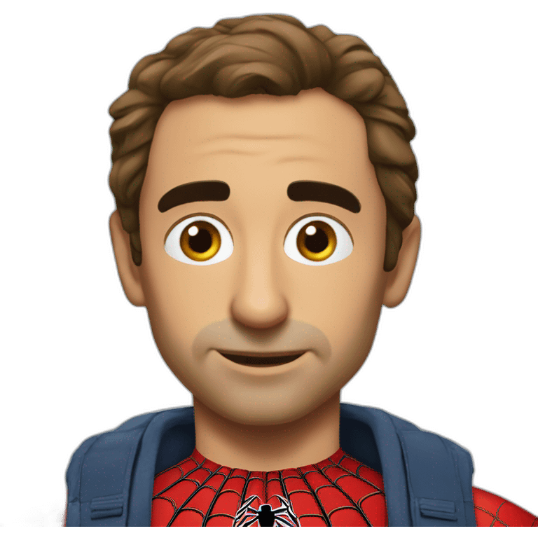 Zemmour en spider man emoji