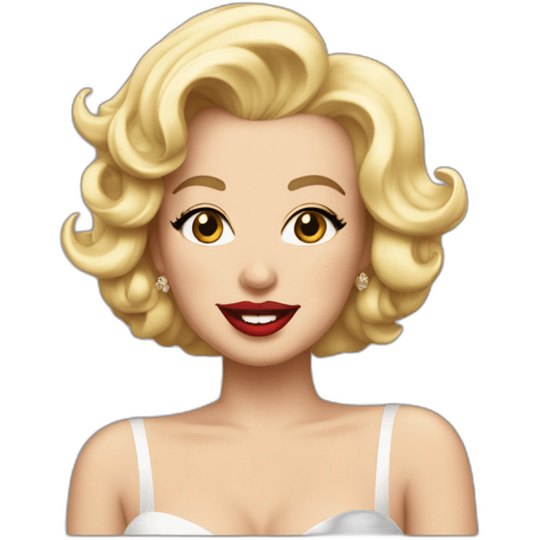 maryline monroe emoji