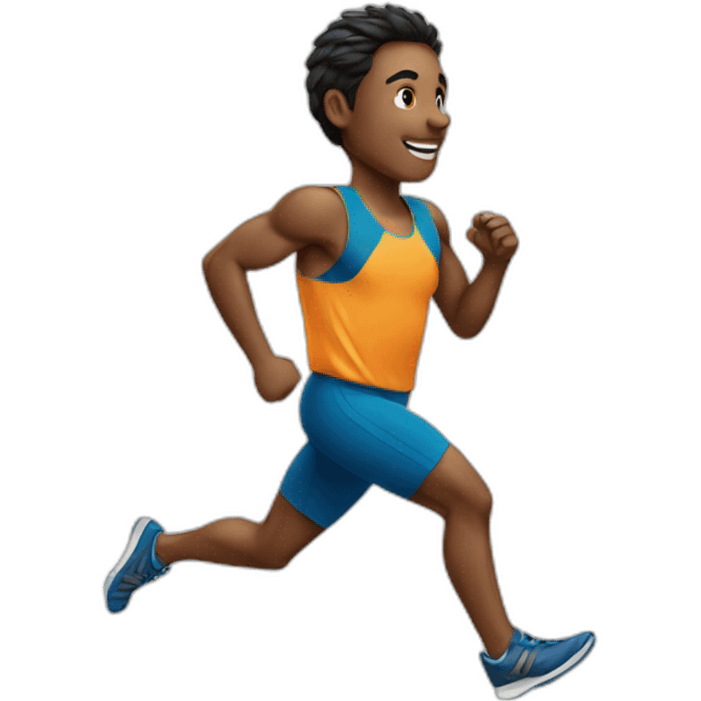 a runner emoji