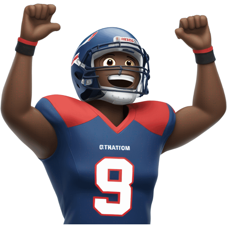 Buffalo Bills touchdown emoji