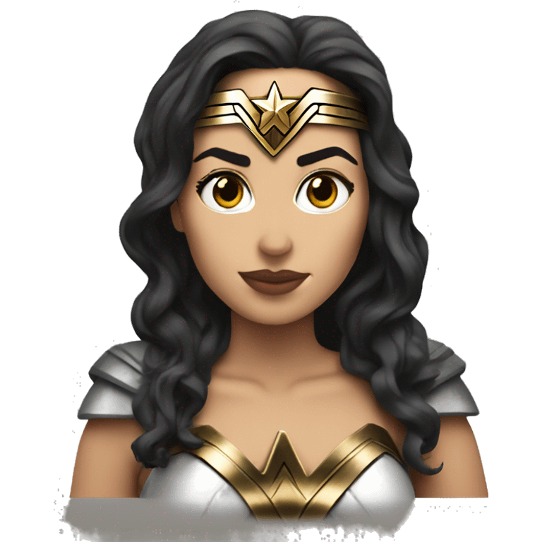 wonder Woman doing avirn emoji