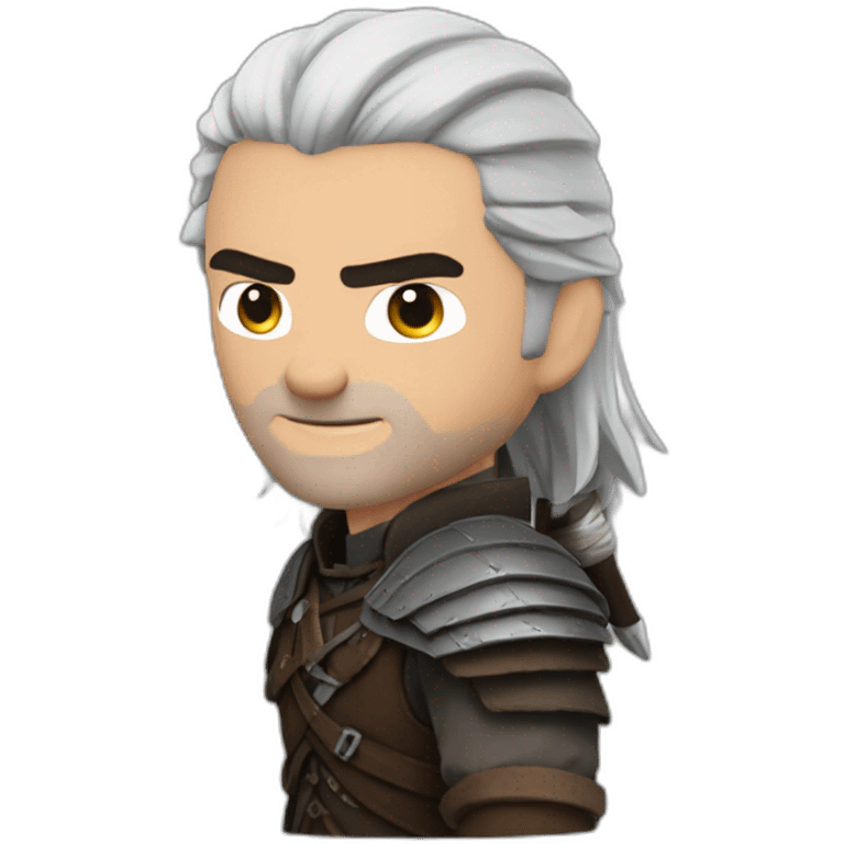 Geralt of Rivia emoji