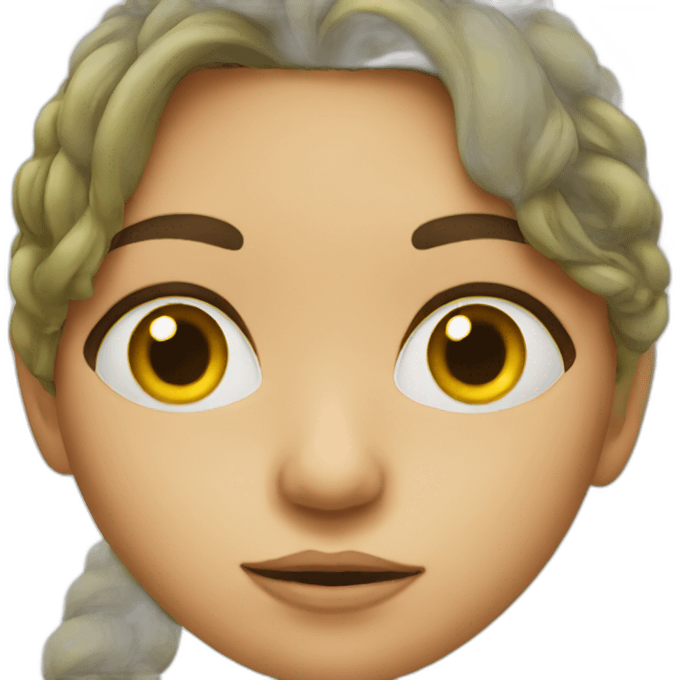 girl with snot coming out of her nose emoji