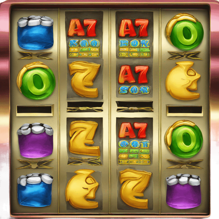 Jackpot 7 from slot machine emoji