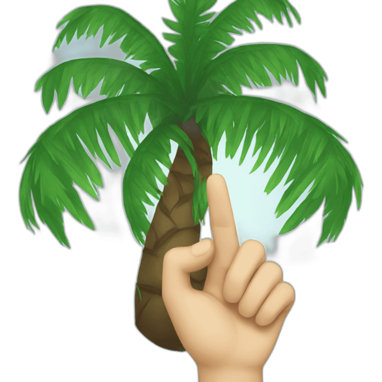 Palms emoji