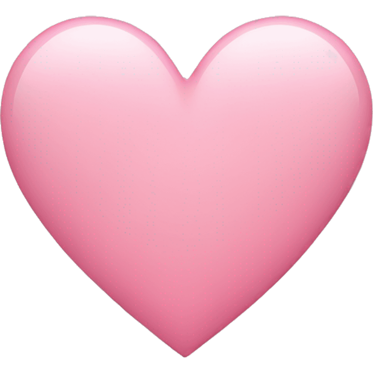 ligh pink heart emoji