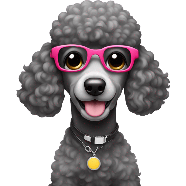 Poodle dj emoji