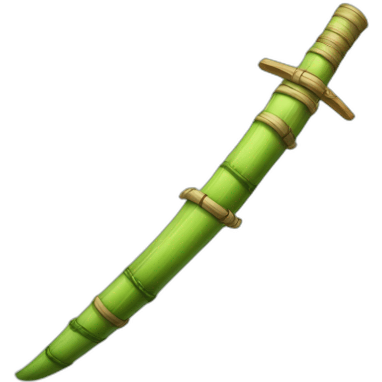 bamboo sword emoji