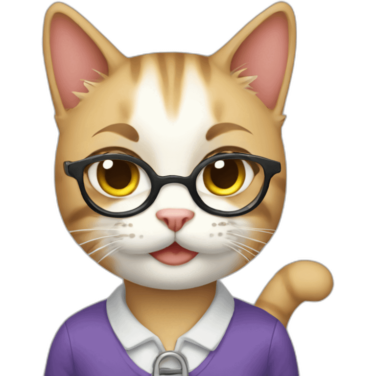 profesora cat emoji