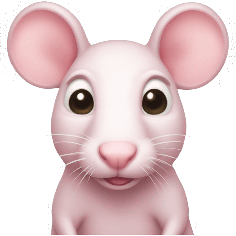 light pink rat emoji