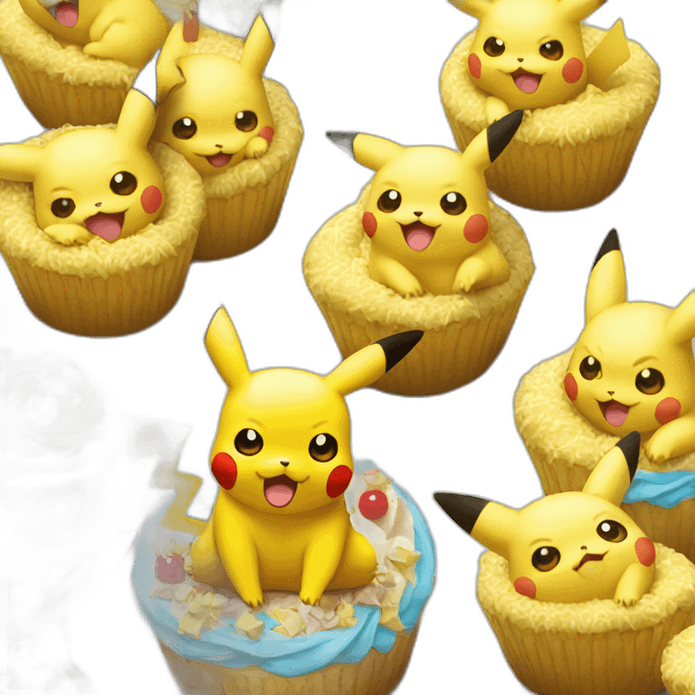 Pikachu party emoji