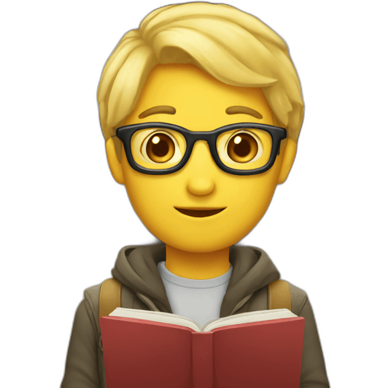 bookworm emoji