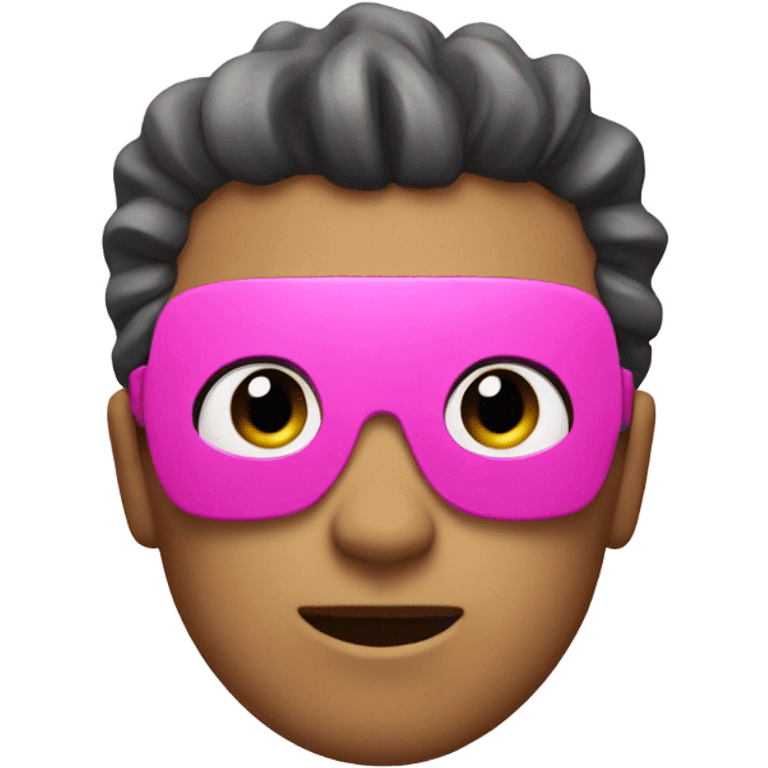 A pink pow emoji