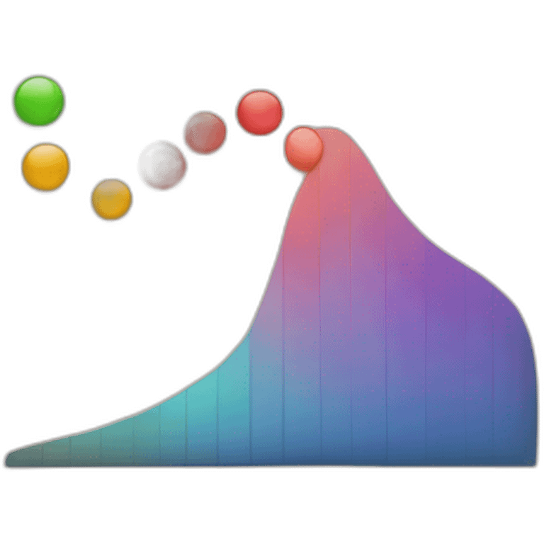  trend curves statistic emoji