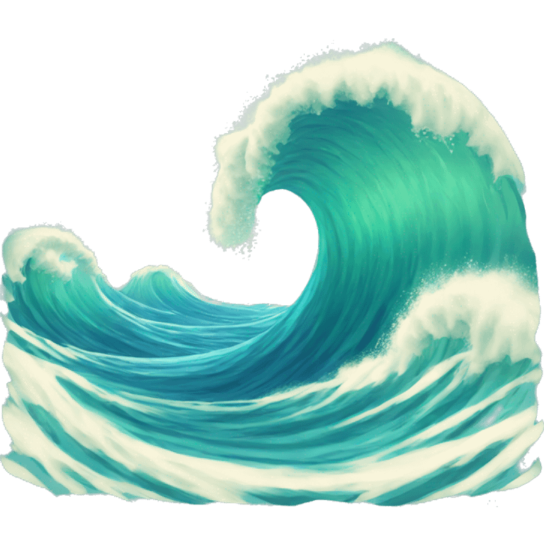 wave summer emoji