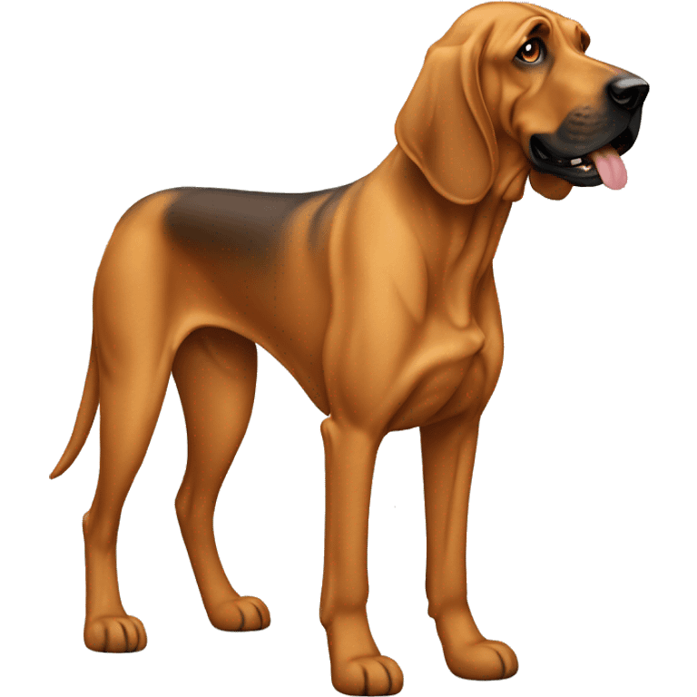 Tan bloodhound  emoji