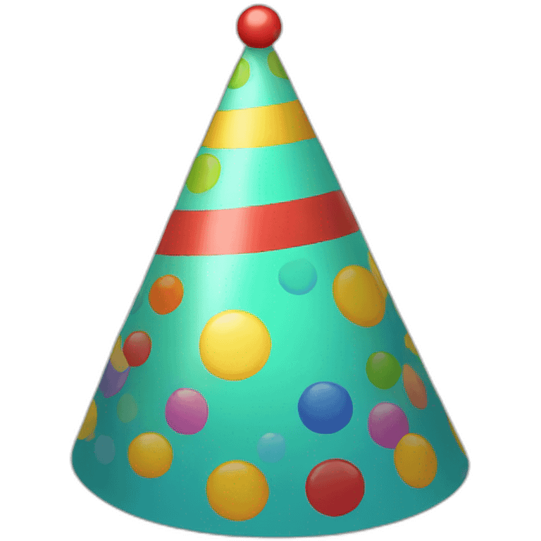 Party hat globe emoji